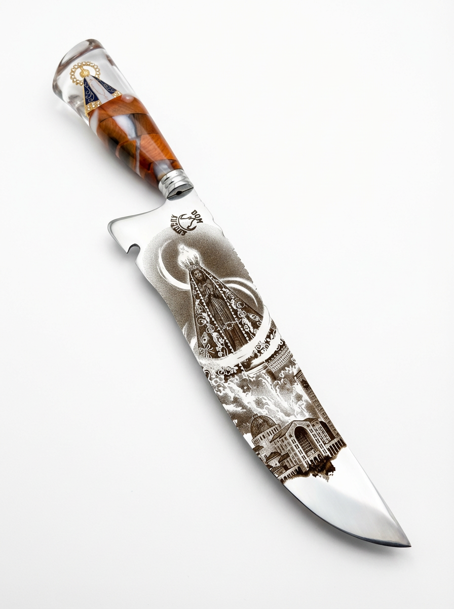 Faca Artesanal — Nossa Senhora Aparecida | Dom August