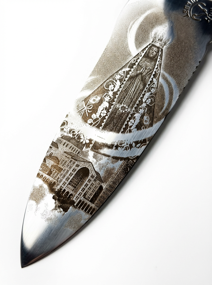 Faca Artesanal — Nossa Senhora Aparecida | Dom August