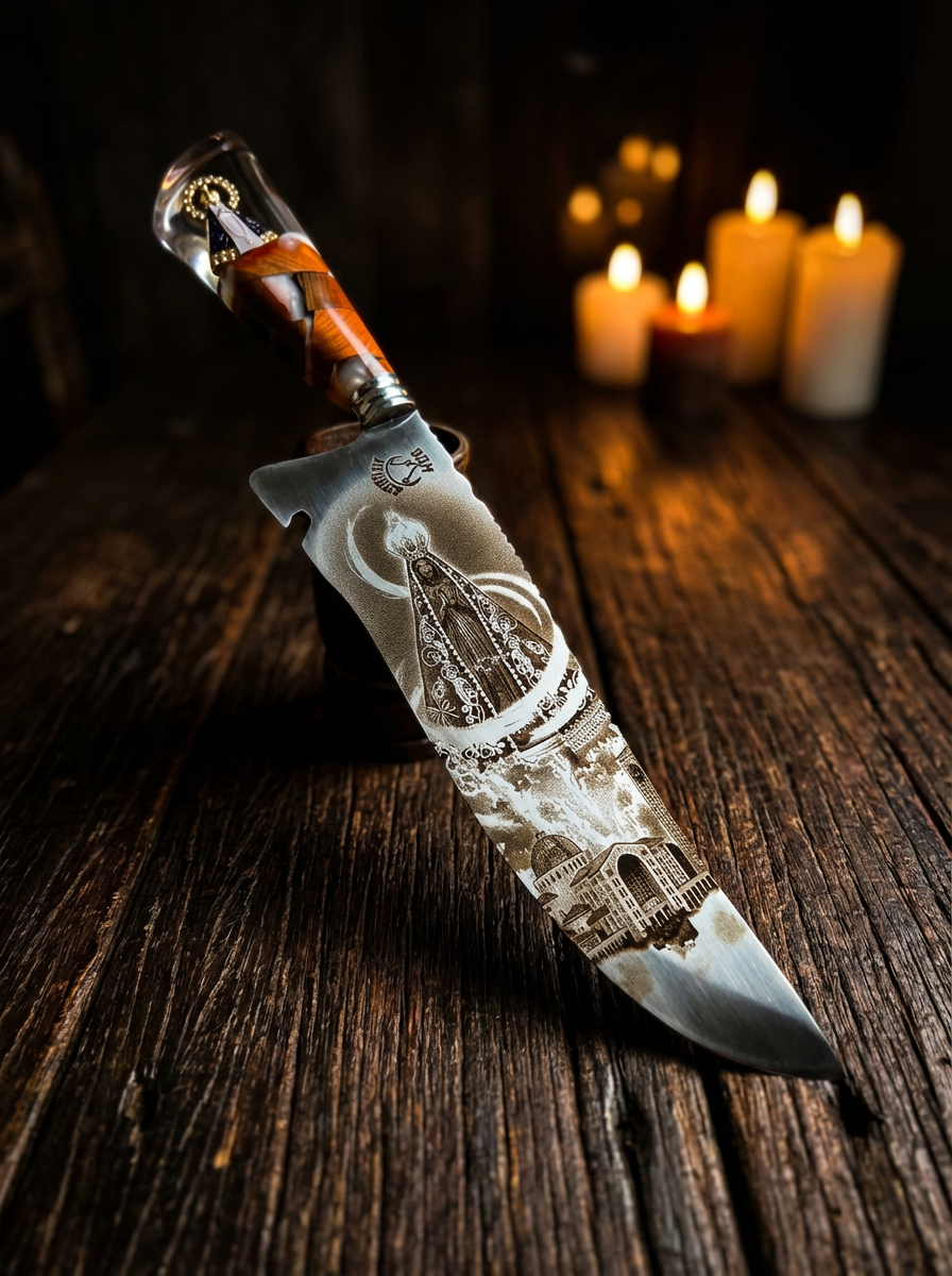 Faca Artesanal — Nossa Senhora Aparecida | Dom August